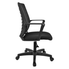 Кресло офисное Webstar, ткань, черное C11 - фото 4