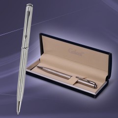 Ручка шариковая GALANT "Arrow Chrome", корпус серебристый, ежедневник недатированный, А5, синий, пакет, 880903 Ручка шариковая GALANT "Arrow Chrome", корпус серебристый, ежедневник недатированный, А5, синий, пакет, 880903 - фото 11