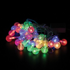 Электрогирлянда-нить комнатная "Bubble ball", 3 м, 30 LED, мультицветная, 220 V, контроллер, ЗОЛОТАЯ СКАЗКА, 591363 Электрогирлянда-нить комнатная "Bubble ball", 3 м, 30 LED, мультицветная, 220 V, контроллер, ЗОЛОТАЯ СКАЗКА, 591363 - фото 2