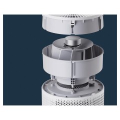 Очиститель воздуха XIAOMI Mi Smart Air Purifier 4 Compact, 27 Вт, площадь до 48 м2, белый, BHR5860EU - фото 8