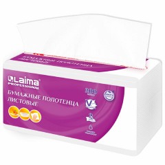 Полотенца бумажные (1 пачка 200 листов) LAIMA (H3) PREMIUM UNIT PACK, 2-слойные, 22х22 см, V-сложение, 115499, 326274 Полотенца бумажные (1 пачка 200 листов) LAIMA (H3) PREMIUM UNIT PACK, 2-слойные, 22х22 см, V-сложение, 115499, 326274 - фото 2