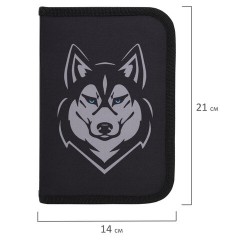 Пенал BRAUBERG, 1 отделение, полиэстер, 21х14 см, "Husky", 271532 Пенал BRAUBERG, 1 отделение, полиэстер, 21х14 см, "Husky", 271532 - фото 6