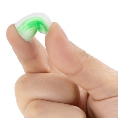 Беруши одноразовые пенополиуретановые двухцветные, КОМПЛЕКТ 5 пар в контейнере, RABBITEX (РАББИТЕКС), 671318 - фото 9