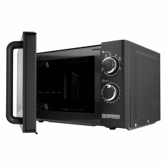 Микроволновая печь CENTEK CT-1583, объем 20 л, мощность 700 Вт, механическое управление, черная, CT-1583 Gray Микроволновая печь CENTEK CT-1583, объем 20 л, мощность 700 Вт, механическое управление, черная, CT-1583 Gray - фото 3