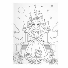 Набор ЮНОГО ХУДОЖНИКА "ПРИНЦЕССА" для рисования и творчества в кейсе ЮНЛАНДИЯ, 75 предметов, 665673 - фото 12