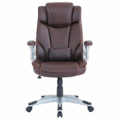 Кресло BRABIX PREMIUM "Phantom EX-553", рециклированная кожа, регулируемый подголовник, коричневое, 532941 - фото 2