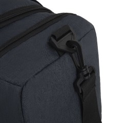 Сумка спортивная HEIKKI TRAVEL (ХЕЙКИ) с отделением для обуви, 7 карманов, темно-серая, 23х48х25 см, 272628 - фото 10