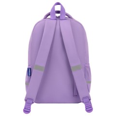 Рюкзак BRAUBERG STYLE, 2 отделения, 4 кармана, "Всем привет!", сиреневый, 40х26х15 см, 274411 - фото 3