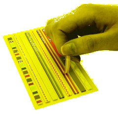 Закладки клейкие, выделители текста, BRAUBERG ULTRA PATTERN COLOR, 135х5 мм, 160 штук (8 цветов х 20 листов), 116687 - фото 3