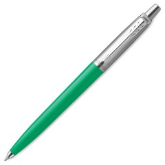 Ручка шариковая PARKER "Jotter Orig Green", корпус зеленый, нержавеющая сталь, блистер, синяя, 2076058 Ручка шариковая PARKER "Jotter Orig Green", корпус зеленый, нержавеющая сталь, блистер, синяя, 2076058 - фото 2