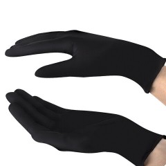 Перчатки нитриловые смотровые SFM Supersoft N136, Германия, 100 пар (200 шт.), размер L (большой), черные Перчатки нитриловые смотровые SFM Supersoft N136, Германия, 100 пар (200 шт.), размер L (большой), черные - фото 3