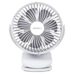 Вентилятор настольный CENTEK CT-5045, 4 режима, d=15 см, 5 Вт, белый - фото 2