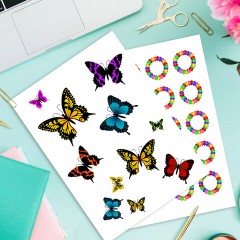 Фотобумага САМОКЛЕЯЩАЯСЯ глянцевая, А4, 130 г/м2, 100 листов, ПАКЕТ, BRAUBERG ORIGINAL, 364436 - фото 5