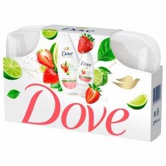 Подарочный набор DOVE "Клубника и лайм": крем-гель для душа 250 мл + антиперспирант шариковый 50 мл Подарочный набор DOVE "Клубника и лайм": крем-гель для душа 250 мл + антиперспирант шариковый 50 мл - фото 7
