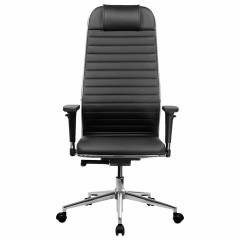 Кресло МЕТТА "ErgoLife" 10 B1-117D, хром, синхромеханизм, 2D-подлокотники, экокожа, черное Кресло МЕТТА "ErgoLife" 10 B1-117D, хром, синхромеханизм, 2D-подлокотники, экокожа, черное - фото 4