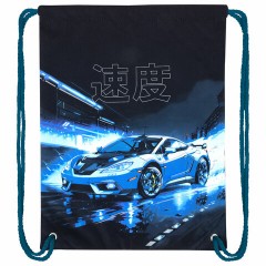 Мешок для обуви BRAUBERG PREMIUM, карман, подкладка, светоотражайка, 43х33 см, Night race, 272425 Мешок для обуви BRAUBERG PREMIUM, карман, подкладка, светоотражайка, 43х33 см, Night race, 272425 - фото 2