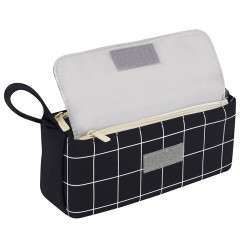 Пенал мягкий BRAUBERG, 1 отделение, карман на липучке, значок, 22х10х6 см, "Black checkered", 273579 Пенал мягкий BRAUBERG, 1 отделение, карман на липучке, значок, 22х10х6 см, "Black checkered", 273579 - фото 4