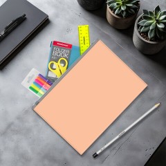 Папка-конверт на молнии ERICH KRAUSE "Matt Pastel Bloom" А5+ (250х180 мм), ассорти, 0,18 мм, 61170 - фото 8
