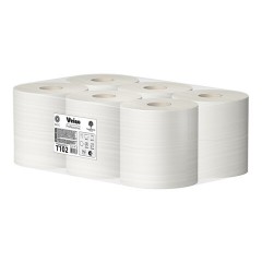 Бумага туалетная д/дисп Veiro Q2 Basic 1сл сер вторич 200м 12рул/уп T102 - фото 3