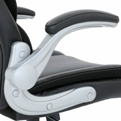 Кресло BRABIX PREMIUM "Phantom EX-553", рециклированная кожа, регулируемый подголовник, черное, 532940 - фото 13