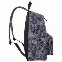 Рюкзак BRAUBERG СИТИ-ФОРМАТ универсальный, "Night city", черный, 41х32х14 см, 271679 Рюкзак BRAUBERG СИТИ-ФОРМАТ универсальный, "Night city", черный, 41х32х14 см, 271679 - фото 4