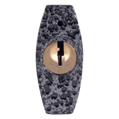 Замок навесной чугунный "Влагонепроницаемый", ширина 38 мм, полимерное покрытие, английский, 3 ключа, RABBITEX (РАББИТЕКС), 671296 - фото 5