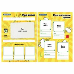 Папка-портфолио школьника, А4, на молнии, 8 вкладышей, обложка твёрдая, ОТЛИЧНИКИ, BRAUBERG, 115244 Папка-портфолио школьника, А4, на молнии, 8 вкладышей, обложка твёрдая, ОТЛИЧНИКИ, BRAUBERG, 115244 - фото 9