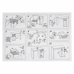 Стол письменный/компьютерный BRABIX "Scandi CD-017", 900х450х750 мм, 2 ящика, дуб сонома, 641895, ЦБ013706-2 - фото 19