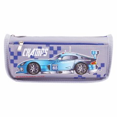 Пенал мягкий ЮНЛАНДИЯ, 2 отделения, полиэстер, "Car champion", серый, 21х6х9 см, 228983 Пенал мягкий ЮНЛАНДИЯ, 2 отделения, полиэстер, "Car champion", серый, 21х6х9 см, 228983 - фото 2