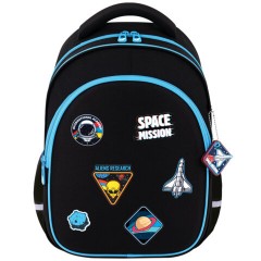 Рюкзак BRAUBERG OPTIMA, 2 отделения, с брелоком, "Открытый космос", 36х27х18 см, 272095 - фото 2