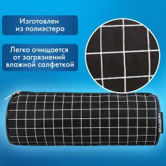 Пенал-косметичка BRAUBERG, Checkered, черный, 20х7х7см, 272298 Пенал-косметичка BRAUBERG, Checkered, черный, 20х7х7см, 272298 - фото 8