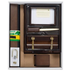 Набор подарочный настольный BESTAR "Artemis" из дерева, 10 предметов, цвет "орех", 236357 - фото 3