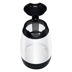 Чайник TEFAL KO450832, 1,7 л, 2400 Вт, закрытый нагревательный элемент, стекло, черный Чайник TEFAL KO450832, 1,7 л, 2400 Вт, закрытый нагревательный элемент, стекло, черный - фото 4