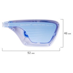 Корректирующая лента BRAUBERG ULTRA, 5 мм х 12 м, корпус бело-голубой, блистер, 229064 Корректирующая лента BRAUBERG ULTRA, 5 мм х 12 м, корпус бело-голубой, блистер, 229064 - фото 6