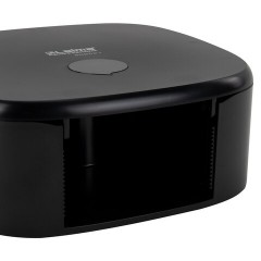 Диспенсер для туалетной бумаги LAIMA PROFESSIONAL PREMIUM BLACK (Система T2), малый, черный, ABS-пластик, 609521 - фото 6