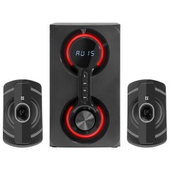 Колонки компьютерные DEFENDER Eclipse, 2.1, 40 Вт, Bluetooth, FM, USB, SD, AUX, черные, 65593 - фото 3