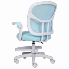 Кресло детское с подставкой для ног BRABIX "Toy MG-205", сетка/ткань TW, голубое, 533152 - фото 12