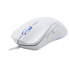 Мышь проводная DEFENDER Arga GM-049, 1200/1800/2400/3600 dpi, 5 кнопок + 1 колесо-кнопка, белый, 52048 - фото 3