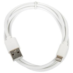 Кабель USB2.0 – Lightning, 1 м, SONNEN, медь, для передачи данных и зарядки, белый, 513559 Кабель USB2.0 – Lightning, 1 м, SONNEN, медь, для передачи данных и зарядки, белый, 513559 - фото 2