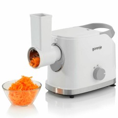 Мясорубка GORENJE MG1802SJW, 1800 Вт, производительность 2,1 кг/мин, 7 насадок, реверс, белый Мясорубка GORENJE MG1802SJW, 1800 Вт, производительность 2,1 кг/мин, 7 насадок, реверс, белый - фото 8