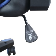 Кресло компьютерное BRABIX "GT Carbon GM-120", две подушки, экокожа, черное/синее, 531930 Кресло компьютерное BRABIX "GT Carbon GM-120", две подушки, экокожа, черное/синее, 531930 - фото 15