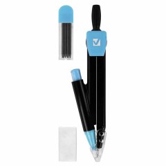 Готовальня BRAUBERG ULTRACOLOR 3 предмета: циркуль 132 мм, механический карандаш, грифель, ластик, пенал, 210804 Готовальня BRAUBERG ULTRACOLOR 3 предмета: циркуль 132 мм, механический карандаш, грифель, ластик, пенал, 210804 - фото 3