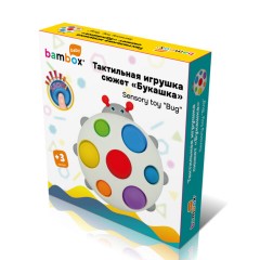 Тактильная игрушка "Букашка", Pop it, сенсорная развивающая, ЭКО, BAMBOX BABY (БАМБОКС БЭБИ), 665909 - фото 3