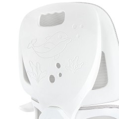 Кресло детское с поясничной поддержкой BRABIX KIDS "MG-225", сетка/ткань TW, серое, 533318 - фото 10
