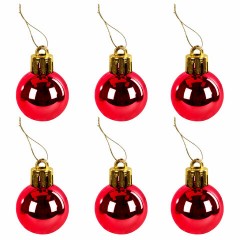 Шары новогодние ёлочные "Red & Gold Luxury" 70 предметов, красный/золото, ЗОЛОТАЯ СКАЗКА, 591714 Шары новогодние ёлочные "Red & Gold Luxury" 70 предметов, красный/золото, ЗОЛОТАЯ СКАЗКА, 591714 - фото 7