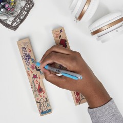 Маркер перманентный BIC "Intensity Ultra Fine", ЧЕРНЫЙ, тонкий наконечник 0,8 мм, 8290801 - фото 9