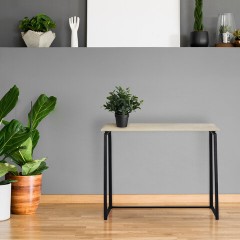 Стол на металлокаркасе BRABIX "LOFT CD-001", 800х440х740 мм, складной, цвет дуб натуральный, 641211 - фото 14