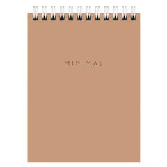 Блокнот МАЛЫЙ ФОРМАТ А6 108х145 мм, 40 л., гребень, картон, клетка, BRAUBERG "Minimal Classic", 116428 Блокнот МАЛЫЙ ФОРМАТ А6 108х145 мм, 40 л., гребень, картон, клетка, BRAUBERG "Minimal Classic", 116428 - фото 2