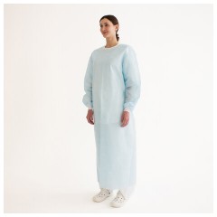 Халат хирургический стерильный 140 см, 52-54 р., манжета, спанбонд 25 г/м2, ГЕКСА, голубой Халат хирургический стерильный 140 см, 52-54 р., манжета, спанбонд 25 г/м2, ГЕКСА, голубой - фото 10