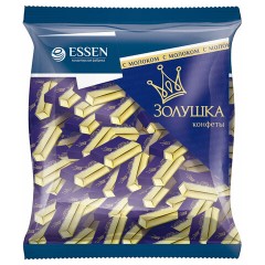 Конфеты шоколадные ESSEN "Золушка" мини-плитки с молоком, 1000 г - фото 3